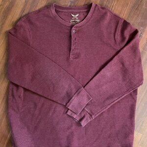 Men's Faded Glory Long Sleeve Sweatshirt 2XL Red